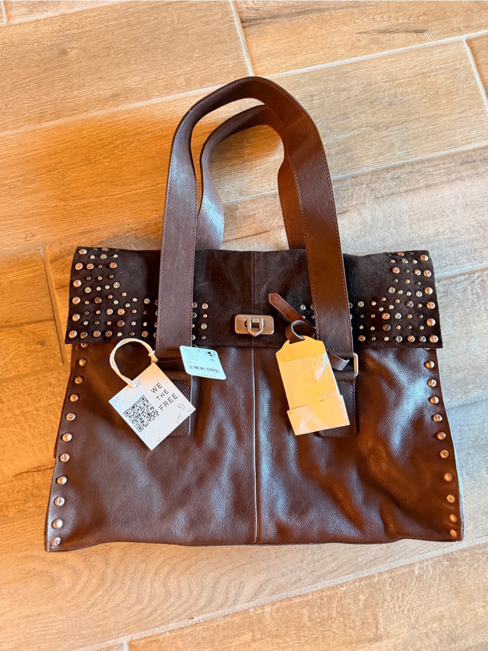 Free People We The Free Shay Stud Tote - Picture 4 of 7